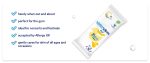 WaterWipes Plastic Free XL Bathing,Toddler Baby Wipes, 99.9 Water Based Wipes, Unscented Hypoallergenic for Sensitive Skin, 16 Count 1 pack Packaging May Vary - Image 3